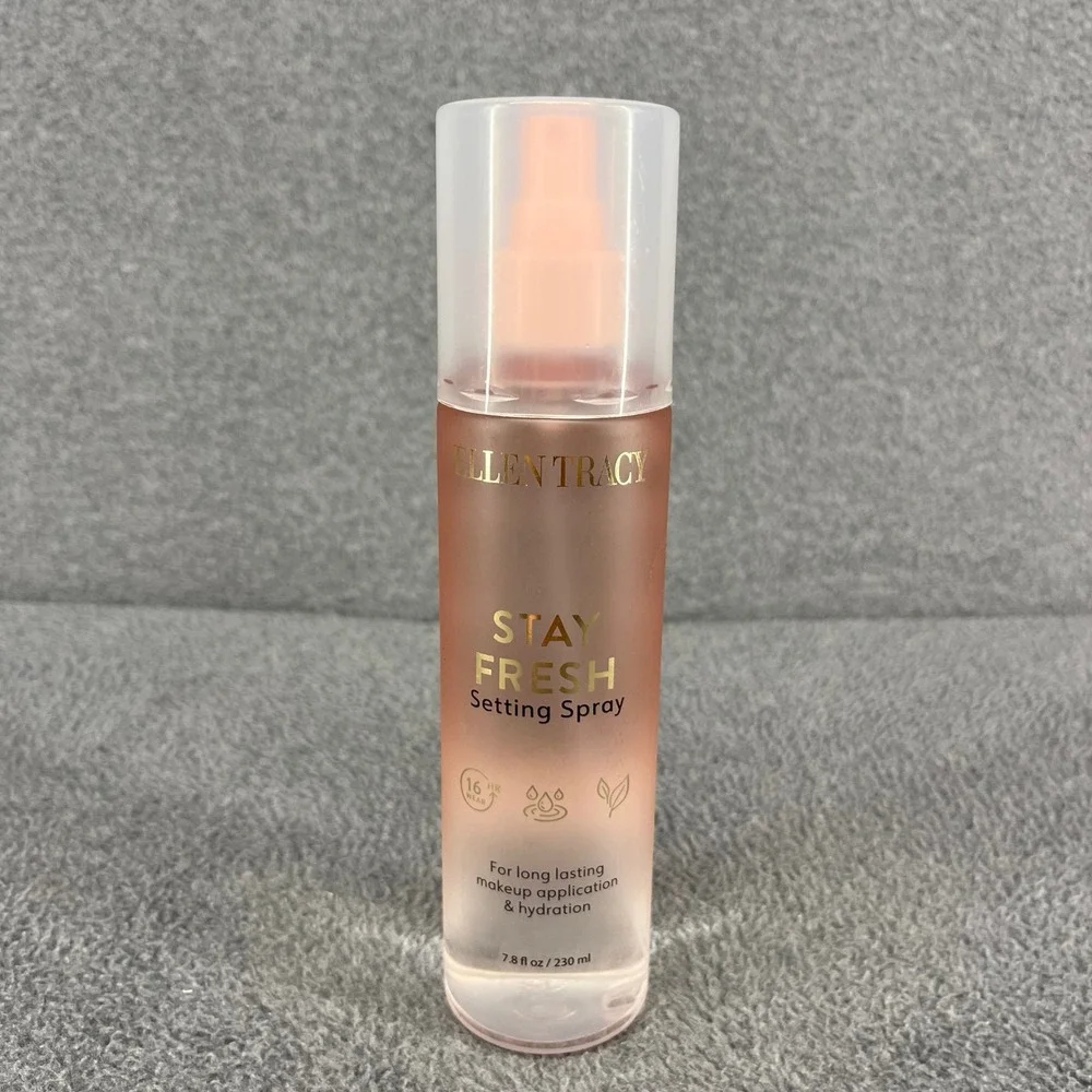 Ellen Tracy Stay Fresh Setting Spray Women 16HR Wear Hydrating Mist 7.8 oz